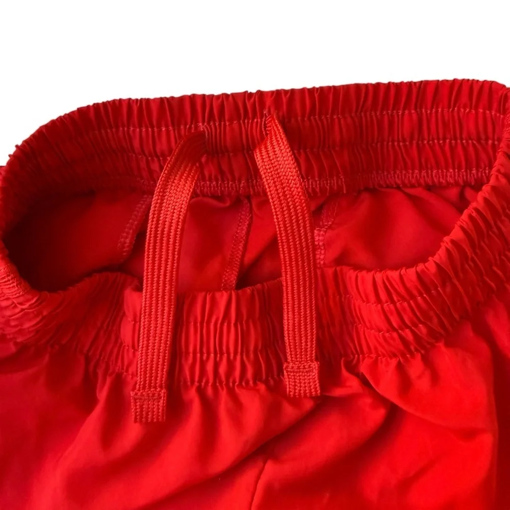 4/$25 Nike Multi Dri-FIT Training Athletic Shorts Unisex Kids Small Red Sports